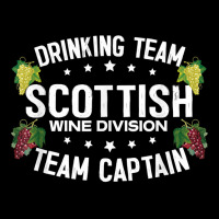 Scottish Drinking Team Wine Division Team Captain T Shirt V-neck Tee | Artistshot