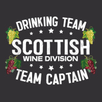 Scottish Drinking Team Wine Division Team Captain T Shirt Vintage Hoodie | Artistshot