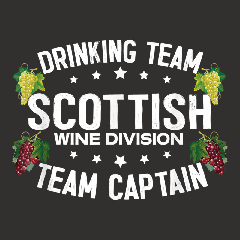 Scottish Drinking Team Wine Division Team Captain T Shirt Champion Hoodie | Artistshot