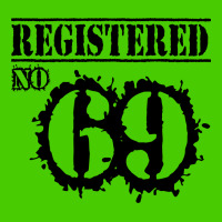 Registered No 69 Frp Round Keychain | Artistshot