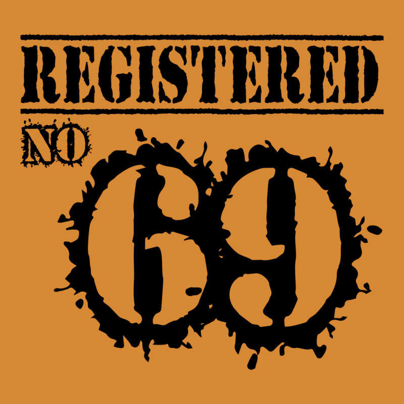 Registered No 69 Ribbon Keychain | Artistshot