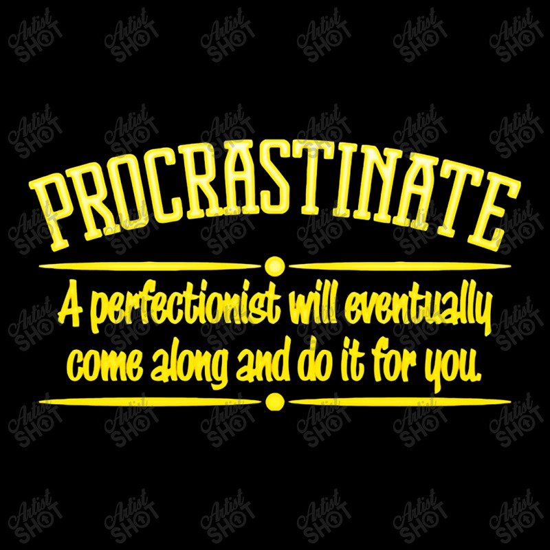 Proactive Procrastinator Adjustable Cap | Artistshot