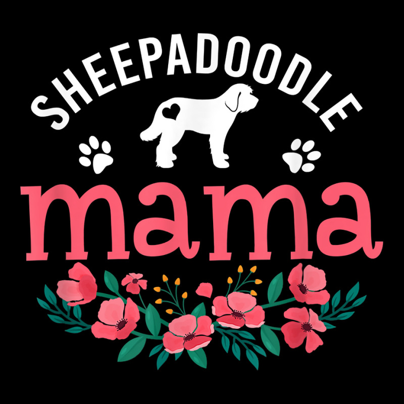 Sheepadoodle Mama Gifts Women Mom Cute Dog Lover Christmas T Shirt Men's Long Sleeve Pajama Set | Artistshot