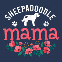 Sheepadoodle Mama Gifts Women Mom Cute Dog Lover Christmas T Shirt Men Denim Jacket | Artistshot