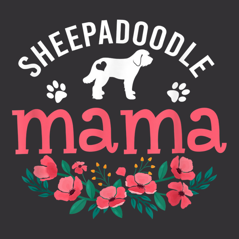 Sheepadoodle Mama Gifts Women Mom Cute Dog Lover Christmas T Shirt Vintage Hoodie | Artistshot