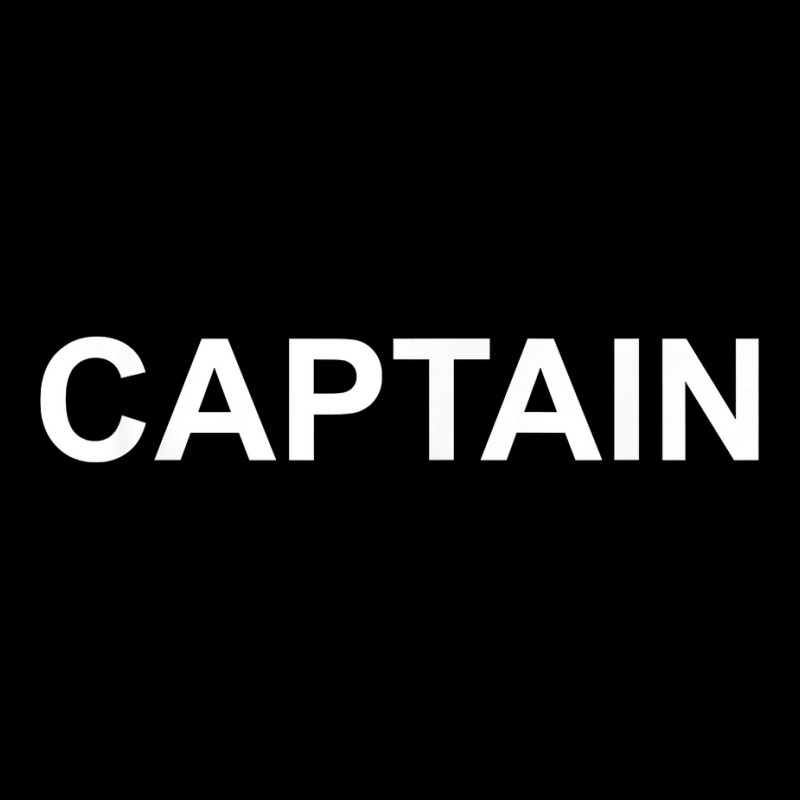 Shirt That Says Captain Text T Shirt Costume Gift Unisex Jogger | Artistshot