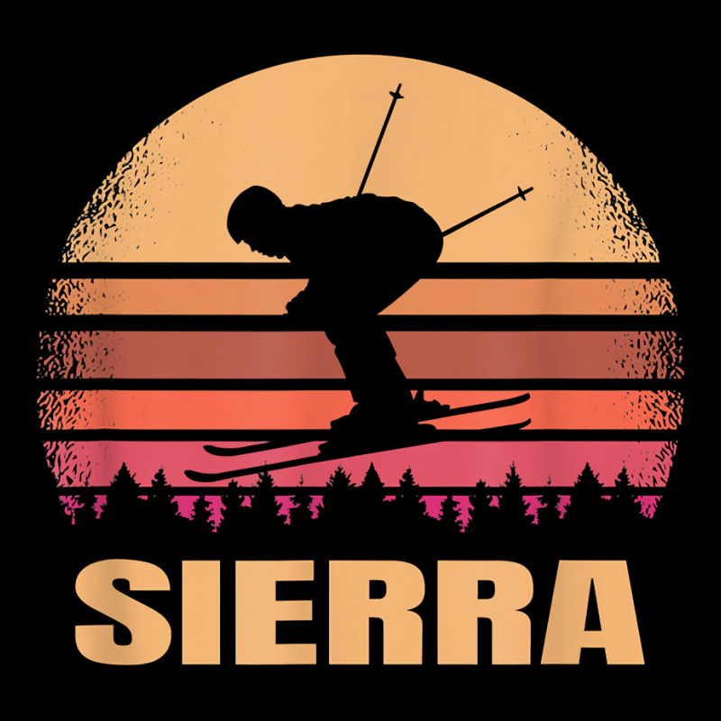 Sierra Nevada Skier Vintage Skiing At 80s Retro Ski Resort T Shirt Long Sleeve Shirts | Artistshot