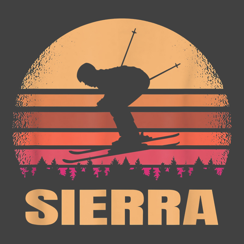 Sierra Nevada Skier Vintage Skiing At 80s Retro Ski Resort T Shirt Vintage T-shirt | Artistshot