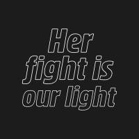 Her Fight Is Our Fight - Motivational Gift Hoodie & Jogger Set | Artistshot