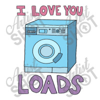 I Love You Loads Washing Machine Youth Zipper Hoodie | Artistshot