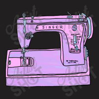 Purple Singer Sewing Machine T-shirt | Artistshot