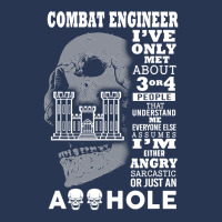 Combat Engineer Shirt I've Only Met About 3 Or 4 People Men Denim Jacket | Artistshot