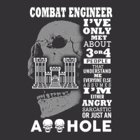 Combat Engineer Shirt I've Only Met About 3 Or 4 People Vintage Hoodie And Short Set | Artistshot