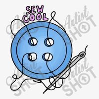 Sew Cool Button And Thread Ladies Fitted T-shirt | Artistshot