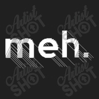 Meh., Bored Apathetic Nihilist Design Ladies Polo Shirt | Artistshot