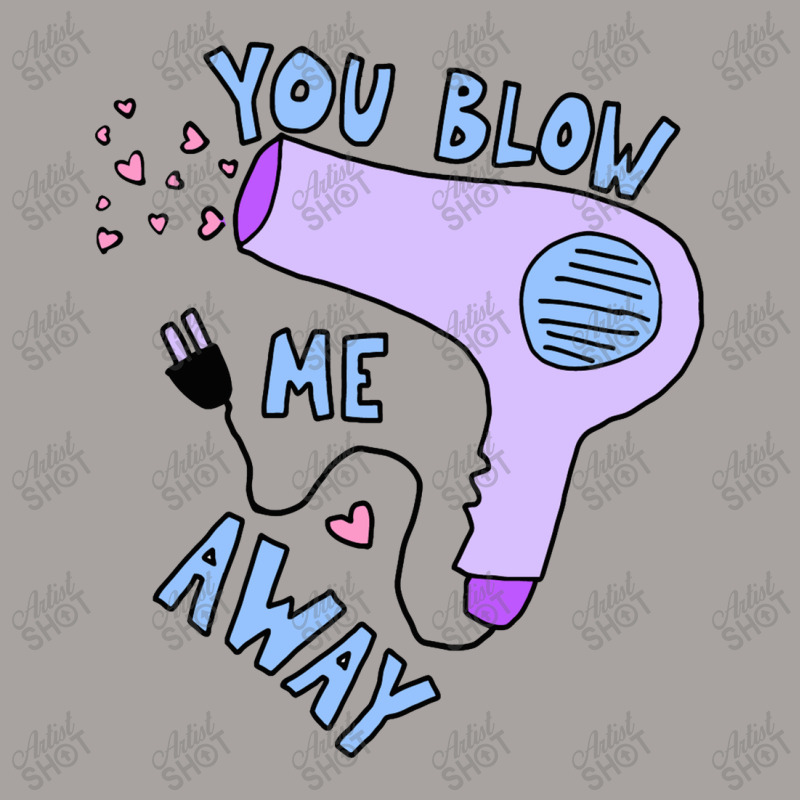 You Blow Me Away Hairdryer Racerback Tank by solehpati | Artistshot