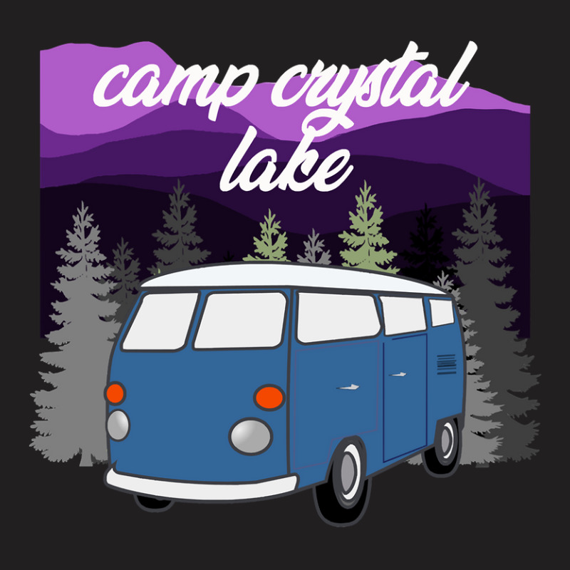 Camp Camping Camp Crystal Lakefriday 13th Camper T-shirt | Artistshot