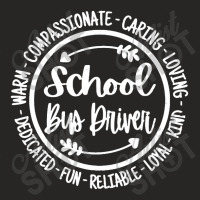 Schoolbus Driver Ladies Fitted T-shirt | Artistshot