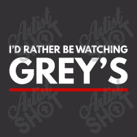 Watching Greys Vintage Short | Artistshot