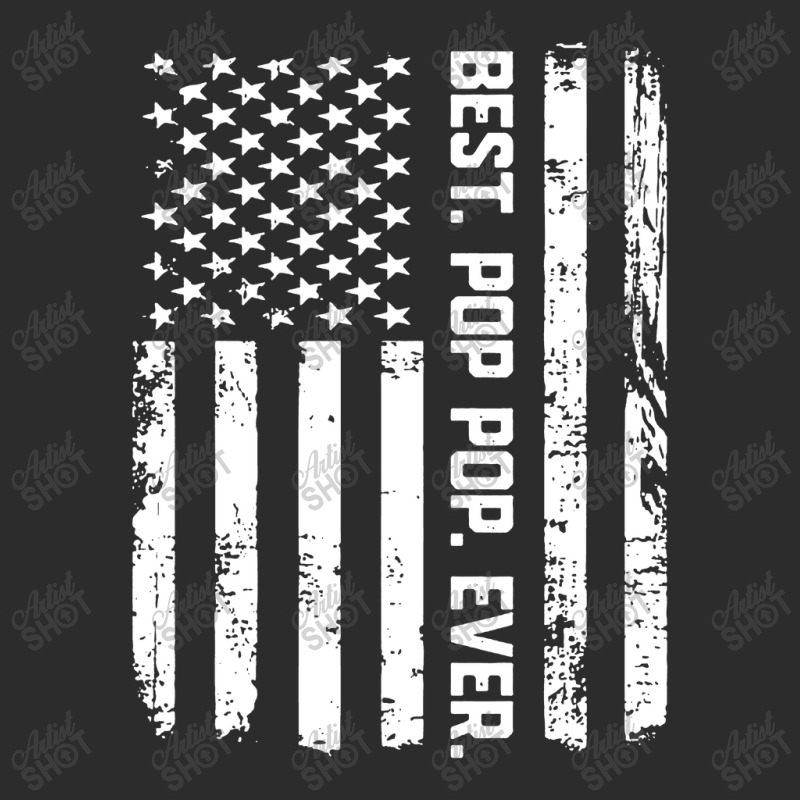 Best Pop Pop Ever Vintage American Flag Exclusive T-shirt | Artistshot