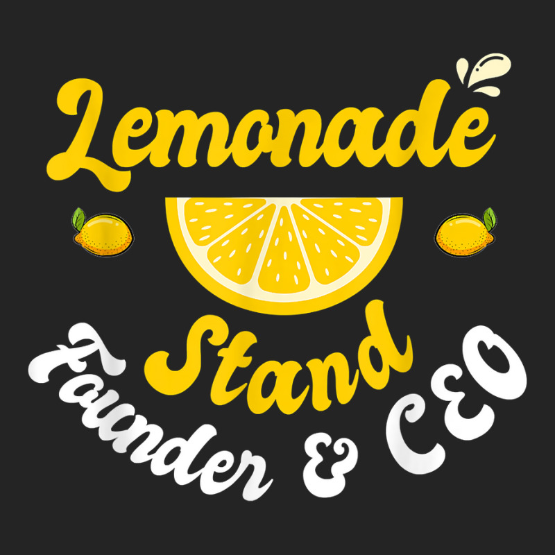 Lemonade Stand Founder & Ceo Funny Lemon Juice Business T Shirt 3/4 Sleeve Shirt | Artistshot