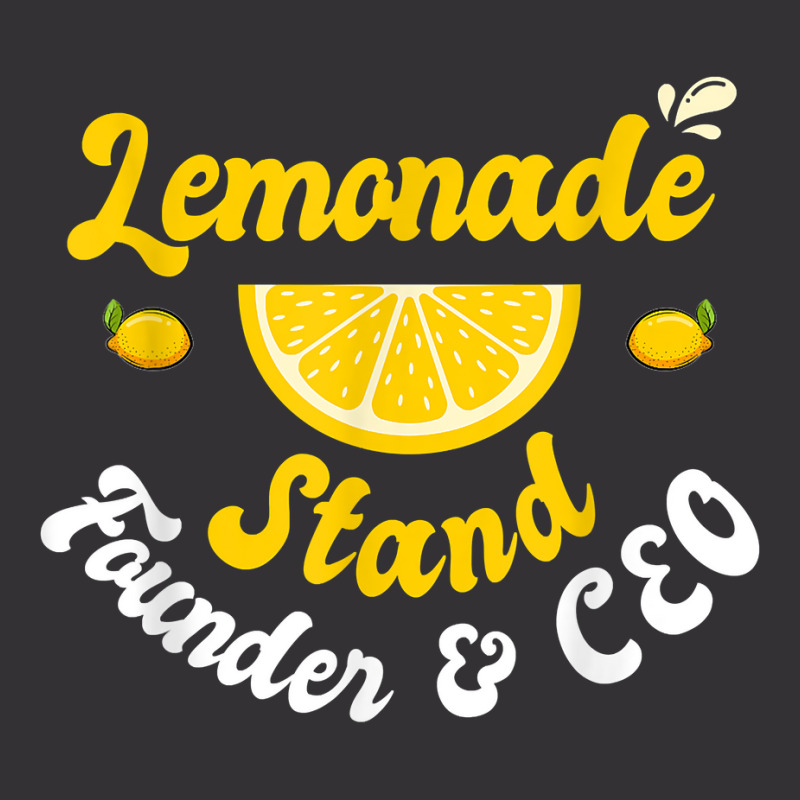 Lemonade Stand Founder & Ceo Funny Lemon Juice Business T Shirt Vintage Hoodie | Artistshot