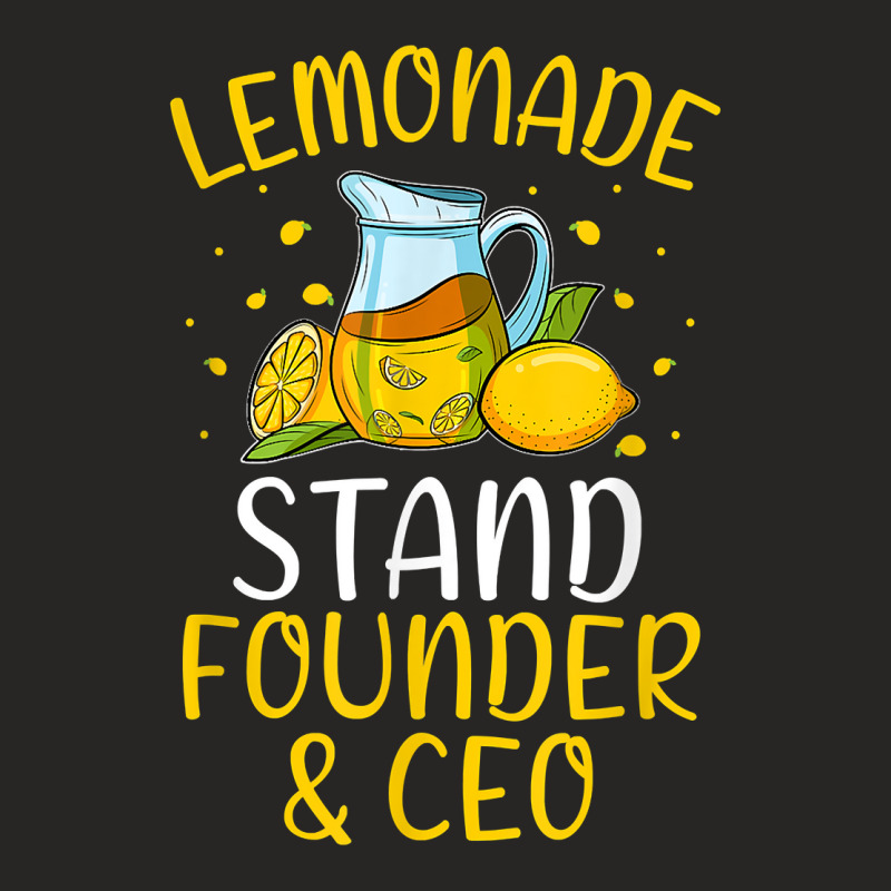 Lemonade Stand Founder & Ceo I Funny Lemon Business Summer T Shirt Ladies Fitted T-Shirt by bibonzgulnacqo | Artistshot