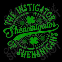 Shenanigator   Funny St Patrick's Day Shenanigans Instigator Zipper Hoodie | Artistshot