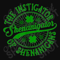 Shenanigator   Funny St Patrick's Day Shenanigans Instigator Crop Top | Artistshot