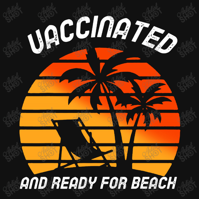 Vaccinated And Ready For Beach Baby Beanies by paulscott Art | Artistshot