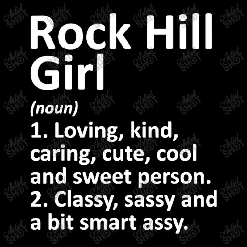 Rock Hill Girl Mo Missouri Funny City Home Roots Gift Adjustable Cap by AMderra12 | Artistshot