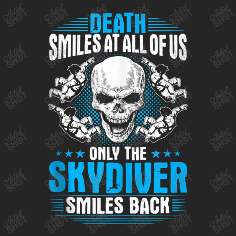 Parachuting Death Smiles At All Of Us Skydiving Skydiver Tank Top Unisex Hoodie | Artistshot