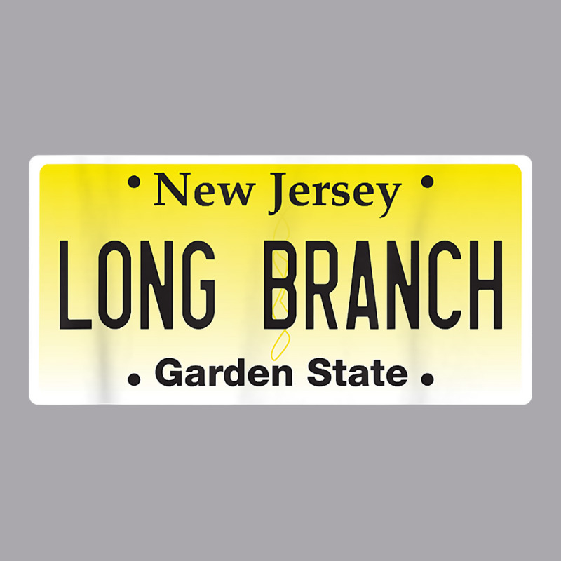 Long Branch Nj New Jersey License Plate Beach Jersey Shore T Shirt Youth 3/4 Sleeve | Artistshot