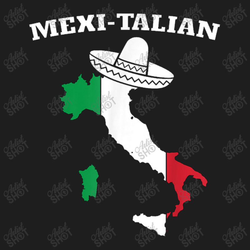 Mexitalian! Funny Cinco De Mayo Mexican Italian Classic T-shirt by AMderra12 | Artistshot