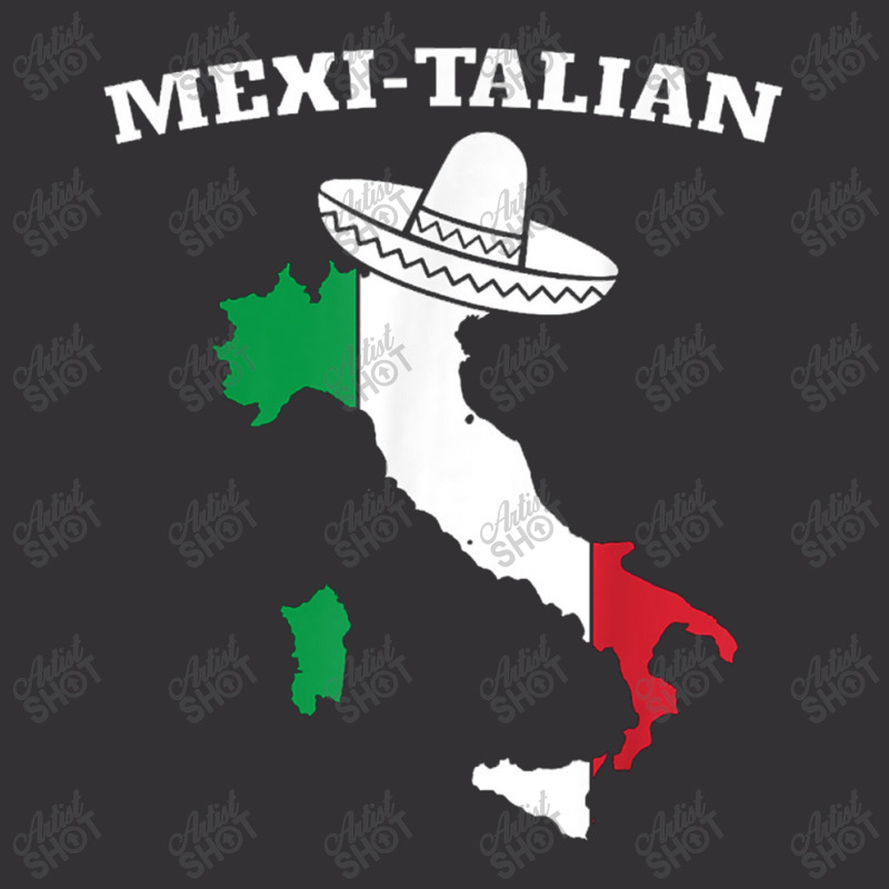 Mexitalian! Funny Cinco De Mayo Mexican Italian Vintage Hoodie And Short Set by AMderra12 | Artistshot