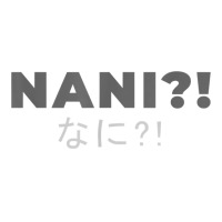 Nani! Anime Hiragana Cool Modern Japan Graphic Design Gift T Shirt V-neck Tee | Artistshot