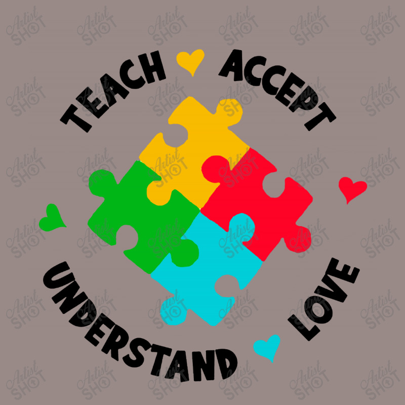 Teach Accept Understand Love Vintage T-Shirt by paulscott Art | Artistshot