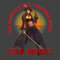 The Beatings Will Continue Until Moral Improves T Shirt Vintage T-shirt | Artistshot