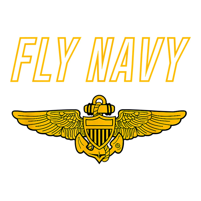 Fly Navy Shirt Classic Naval Officer Pilot Wings Tee Youth Tee by longduong89 | Artistshot