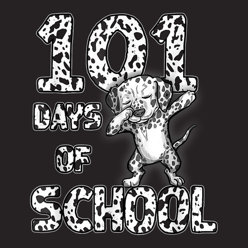 Funny 101 Days School Dabbing Dalmatian Dog 100 Days Teacher T Shirt Vintage Cap by longduong89 | Artistshot