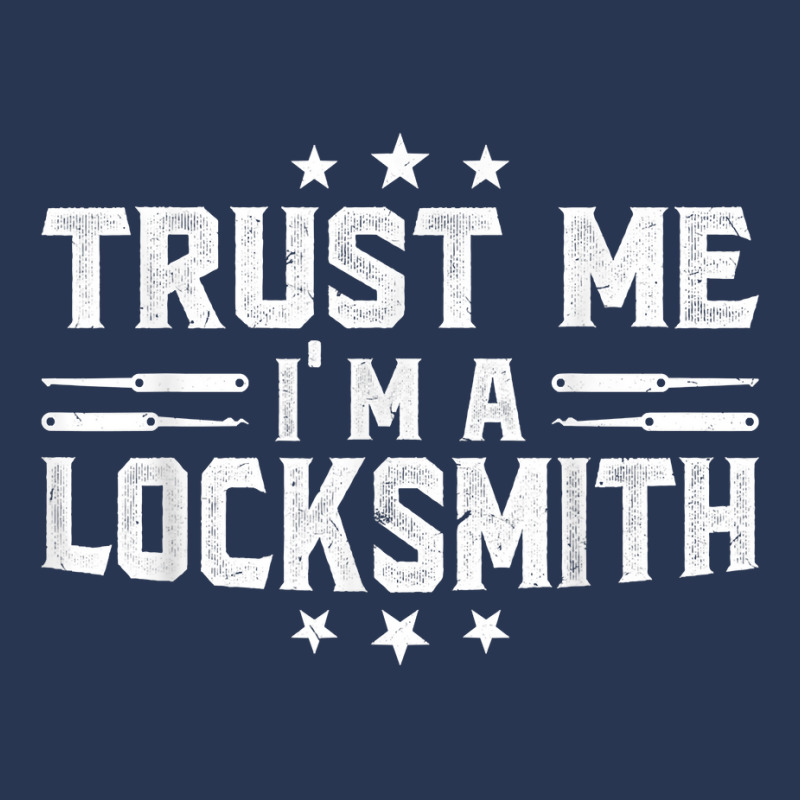 Trust Me I'm A Locksmith  Lock Picker T Shirt Ladies Denim Jacket by bibonzgulnacqo | Artistshot