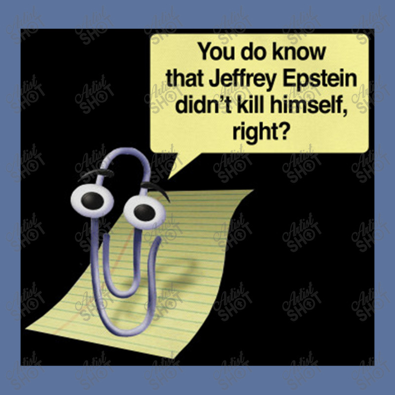 Clippy, Jeffrey Epstein Lightweight Hoodie | Artistshot