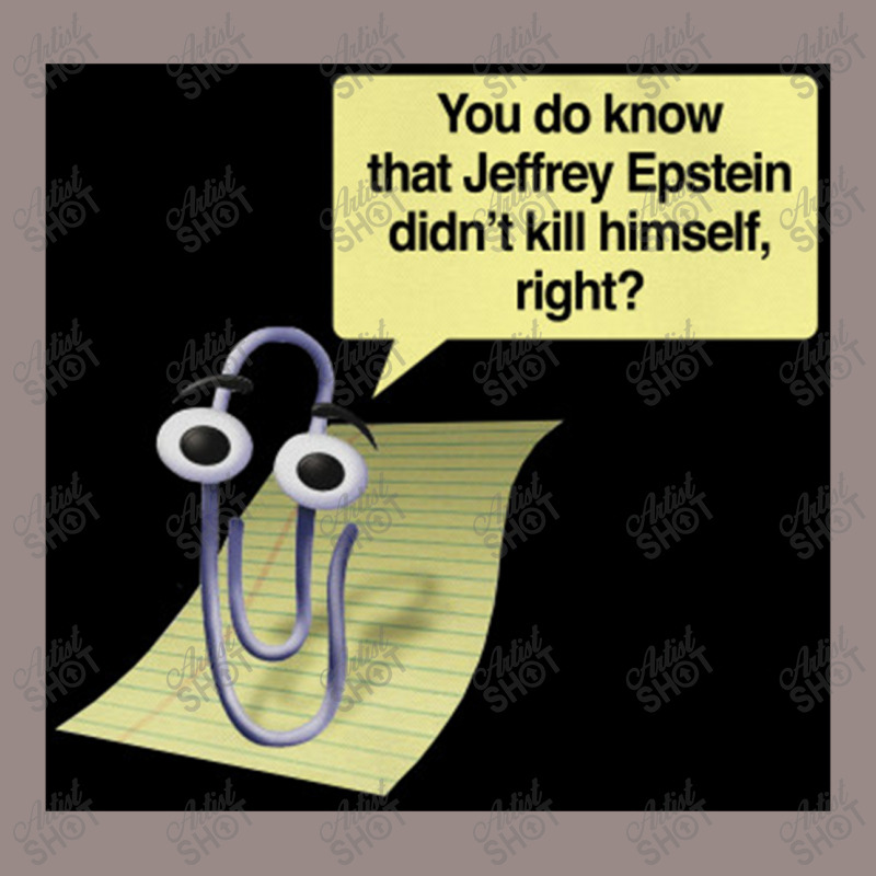 Clippy, Jeffrey Epstein Vintage T-shirt | Artistshot