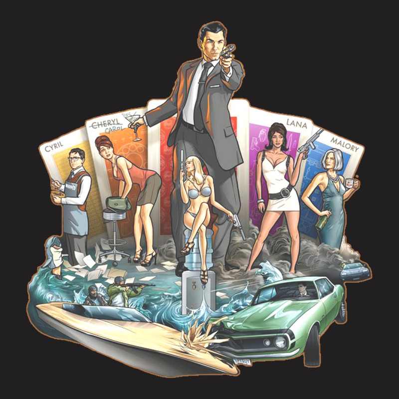 Fx Archer Tv Show T-shirt | Artistshot