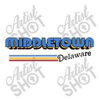 Middletown, Delaware Retro Styled Design V-neck Tee | Artistshot