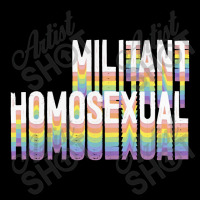 Militant Homosexual V-neck Tee | Artistshot