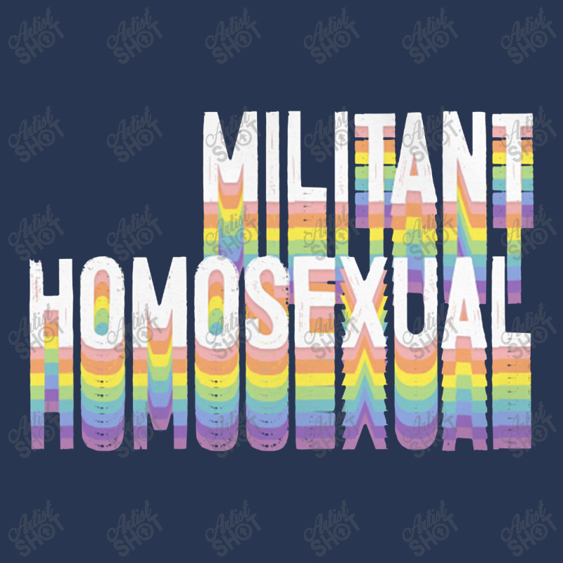 Militant Homosexual Men Denim Jacket | Artistshot