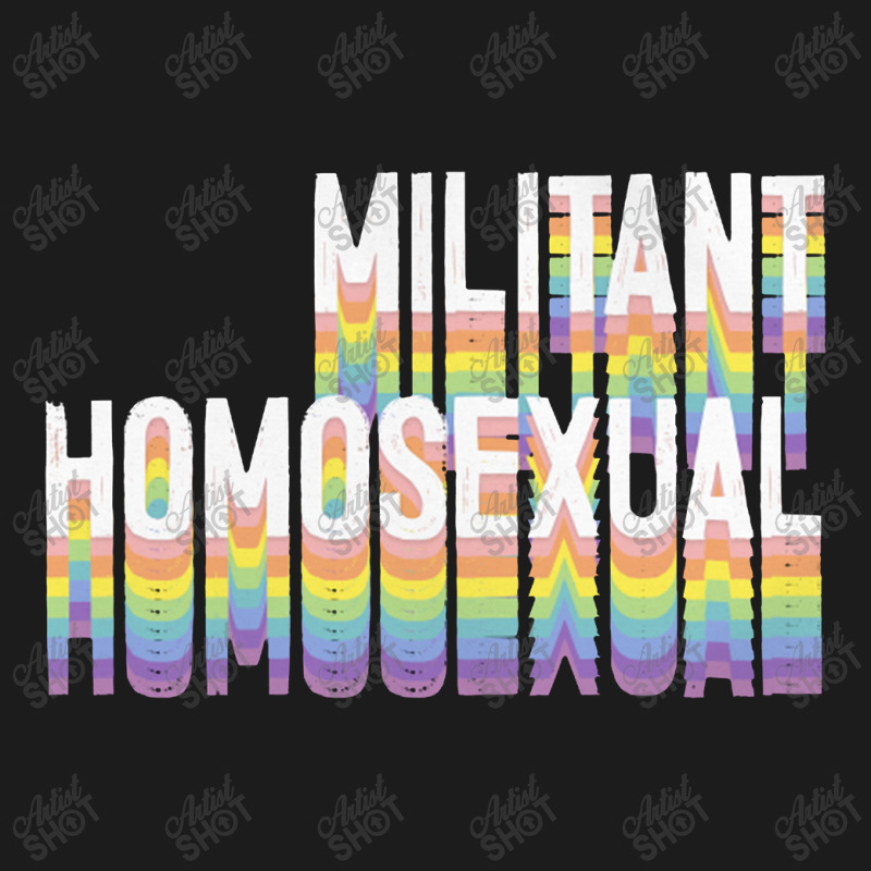 Militant Homosexual Hoodie & Jogger Set | Artistshot