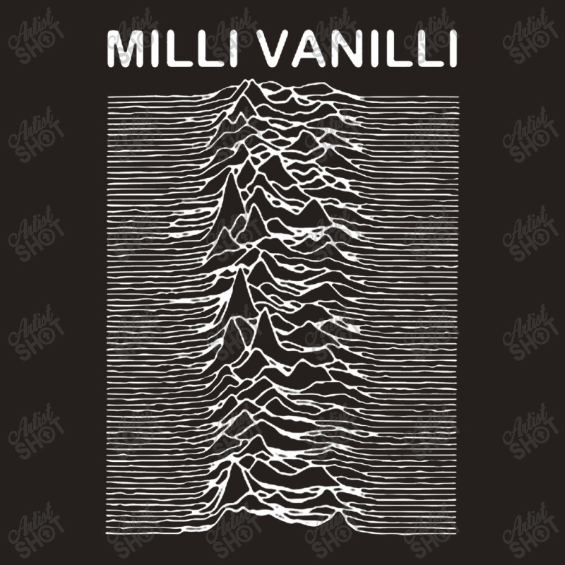 Milli Vanilli Unknown Pleasures Parody Tank Top | Artistshot