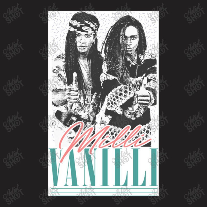 Milli Vanilli Vintage Style 90s Aesthetic Design T-shirt | Artistshot